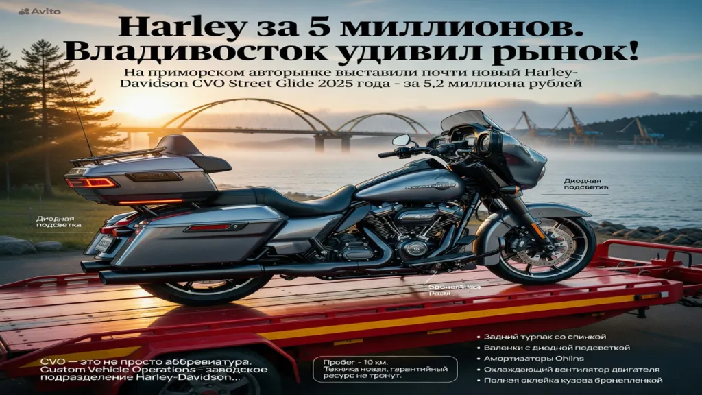 Harley за 5 миллионов. Владивосток удивил рынок!